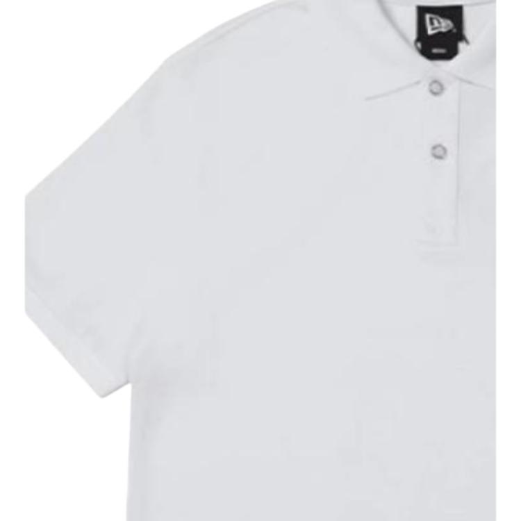 New Era MLB New York Yankees Logo Letter Print Short Sleeve American Polo Shirt Unisex polo shirts White 12848781