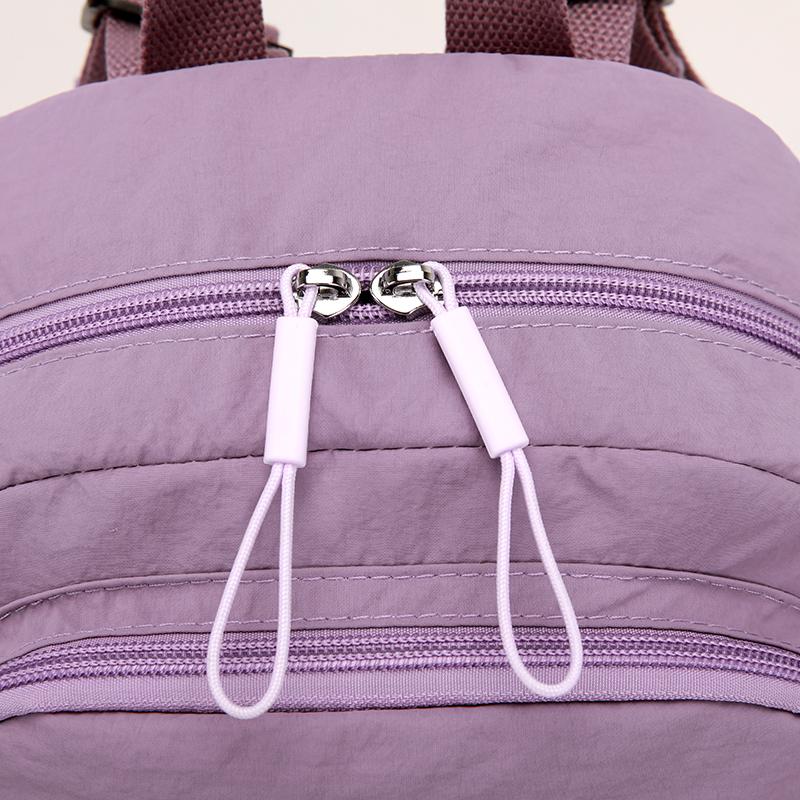 Mini Nylon Backpack Small Travel Backpack Portable Travel Backpack and Multi Pocket Design Suitable for Daily Commute Work Shopping and Short Trips