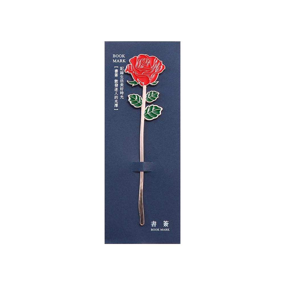 Office Supplies Stationery Coloring Embossing Bird Page Folder Rose Alloy Bookmark Bookmark Positioning Clip Book Clip