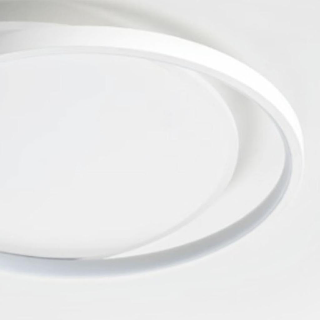 Flush Mount Ceiling Light Fixture with Remote Control Stepless Dimming Modern Ceiling Lamp for Bedroom Kitchen 110V Stacked Circular