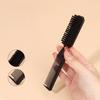 Double-Sided Comb Brush Black Small Beard Styling Brush Professional Shave Beard Brush Barber Vintage Carving Cleaning Brush