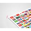 72-Piece World Flags Mini Puzzle