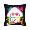 Splatoon Square Pillowcases Polyester Living Room Squid Ink Game Cushion Cover Cute Decorative Throw Pillow Case 40*40