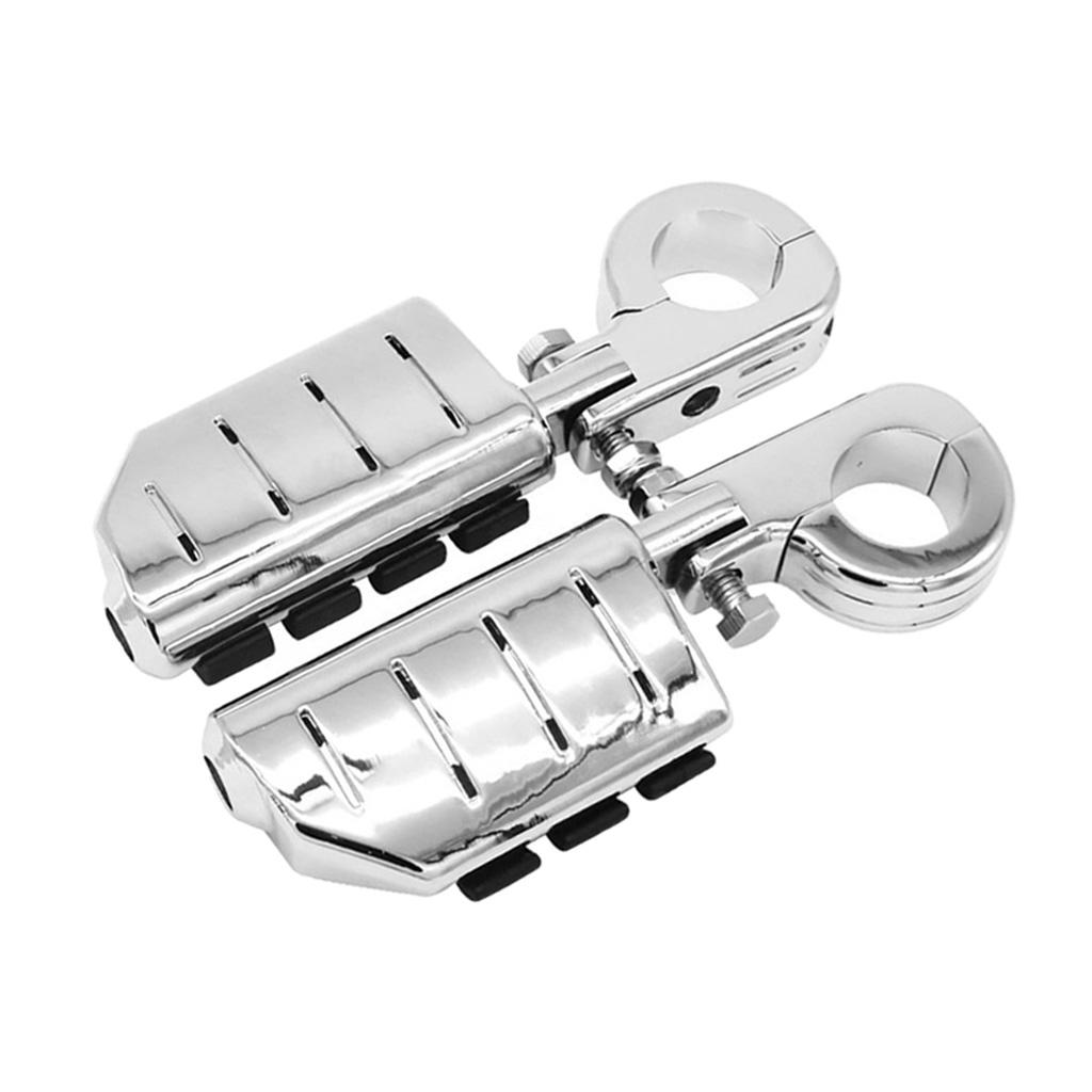 Racing Motorcycle Footpegs with Fixed Brackets Footrest for - As Described
