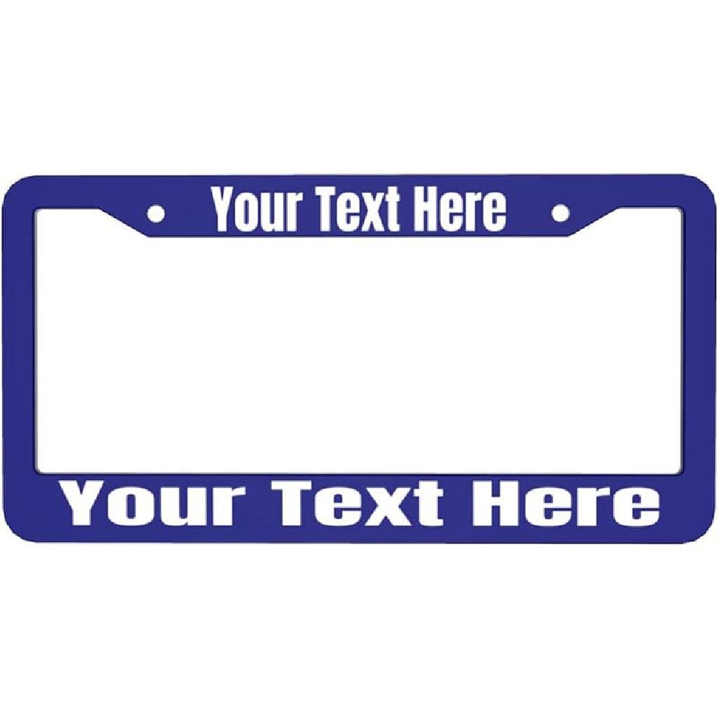 License Plate Frame Personalized License Plate Frame for Cars License Plate Frames Customized Design License Plate Holder Customize Funny Car