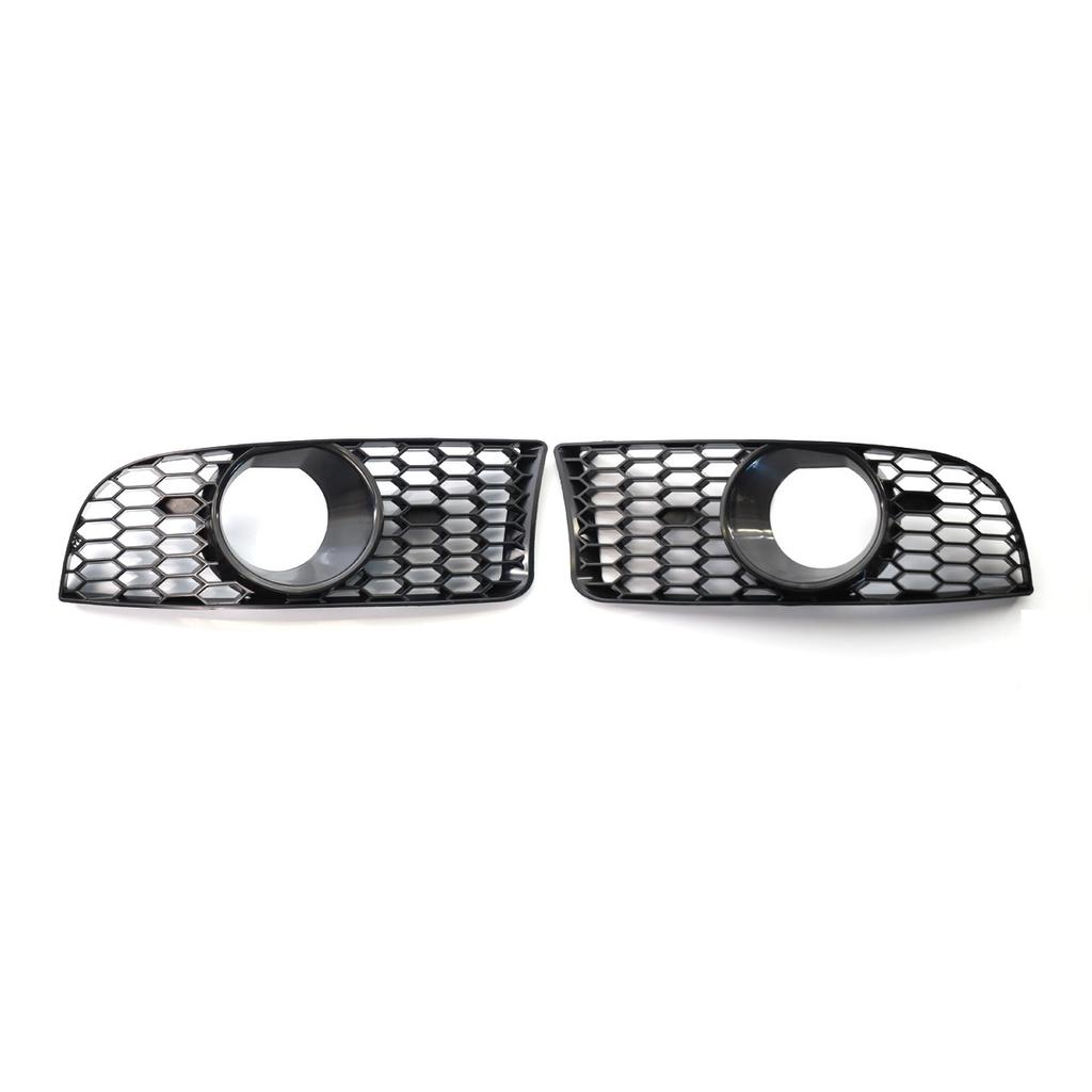 1 Pair M3 Style Car Front Bumper Lower Fog Light Lamps Grilles Grille Replacement For BMW 3-Series E90 E91 E92 E93 2006-2011
