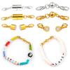 2Set/Pack With Magnetic Alloy Magnetic Buckle Cylinder Buckle For Bracelet Necklace Fasteners Jewelry Connector Clasp Jewelry Making Jewelry Accessory
