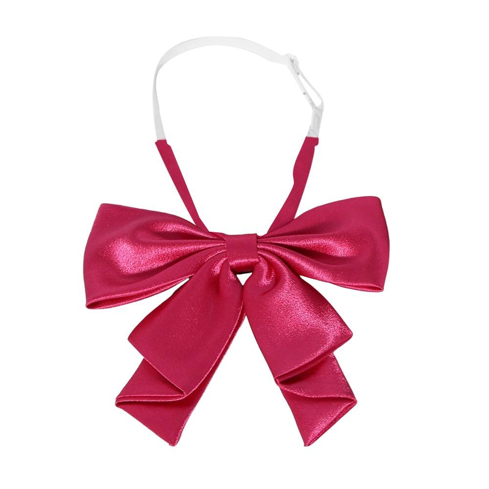 Fashion Uniform Sailor Suit Collar Bowknot Oversized Swallowtail Bowknot  For Women College Girls