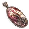 Tree Of Life Mookaite Pendant, Handmade Gemstone 999 Copper Wire Wrap Pendant Antique Jewelry, For Gift Copper Jewelry