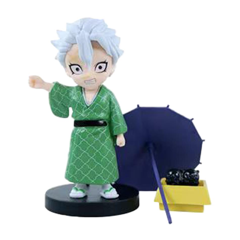 Animation 6Pcs/Kit Q Version Demon Slayer Boxed Action Figure Miniature Figurine Decoration Piece Attachment Animation Design Adorable Decoration