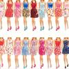 46Pcs Random Doll Accessories Girl Shoes Boots Mini Dress Magic Sticks Necklaces Glasses Clothes Kids Toys for 11.5 Kid Friendly Entertaining Fun Play