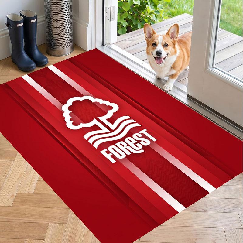 Soft Floor Carpet Nottingham Forest Pattern Area Rug Decorative Mat For Home Room Decoration