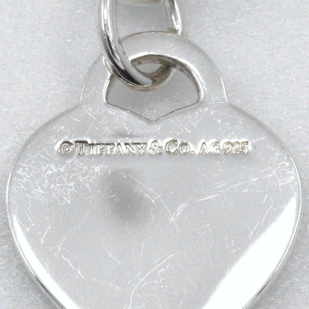 TIFFANY&Co. Return To TIFFANY & Co. Bracelet Heart Tag Silver925 Heart 32.1g Women Used