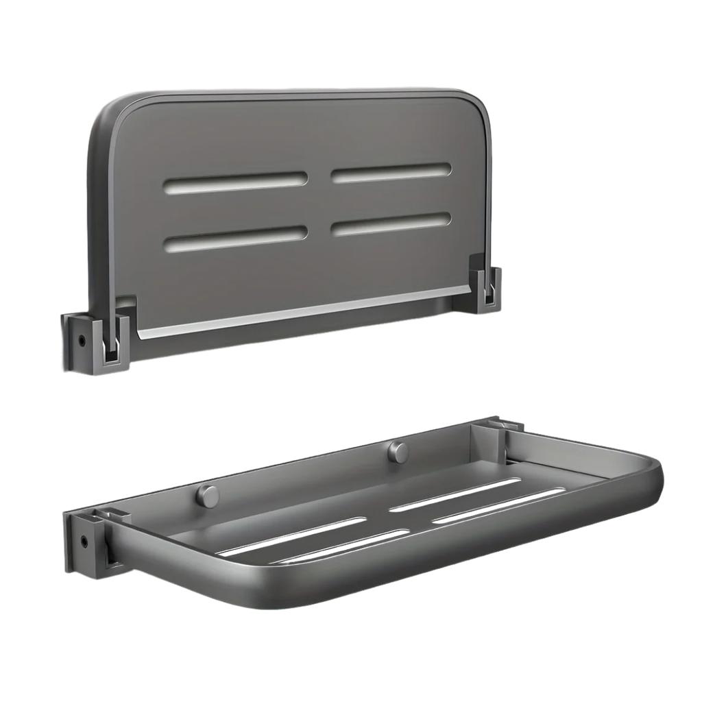 RV Foldable Shelf 90 Fold-Down Wall Shelf Organization Space-Efficient Versatile Floating Storage Accessories Used For Camper RV