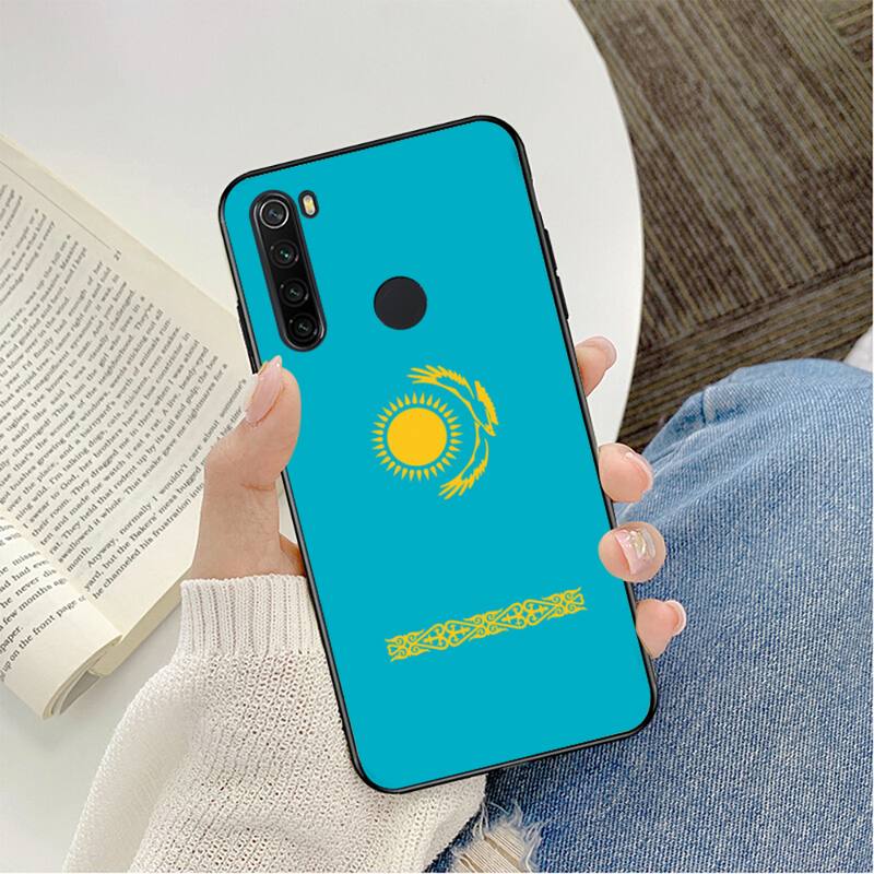 Kazakhstan Flag Phone Case For Redmi K20 4X GO for Redmi 6pro 7 7A 6 6A 8 5plus Note 9 Pro Capa
