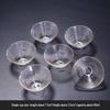 Gilt Glass Japanese Kung Fu Tea Cups Set
