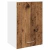 Lyon Wall Mounted Cabinet Rustic Wood Look 40 x 31 x 60 cm Engineered Wood