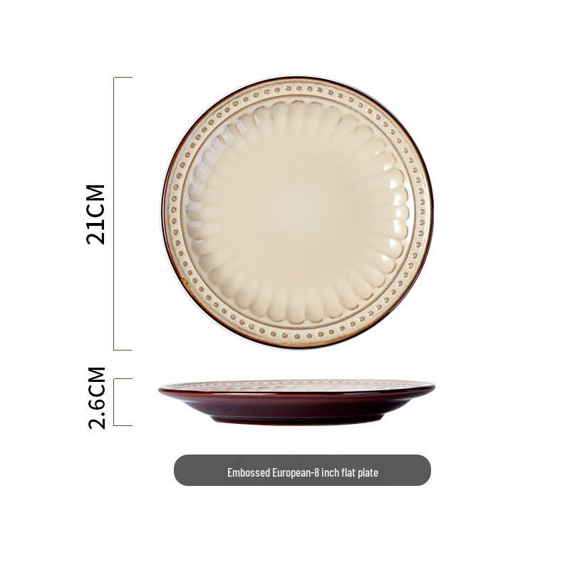 Nordic Retro Ceramic Dinnerware Collection