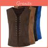 Gilet Médiéval Rétro Élégant à Lacets Conçu Pour Les Fêtes Costumées Et Les Événements