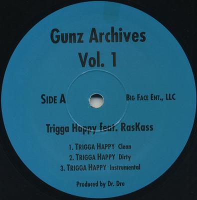 12inch Record G.U.N.Z. - Gunz Archives Vol. 1 5817GUNZ1 Big Face Ent.,  2003 US Rap & Hip-Hop/R&B Used