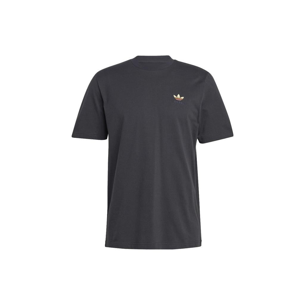 Adidas Originals Acp Tee With Cartoon Print Back Round Neck Sport Short Sleeve T-Shirt Men Tops Black IB1401