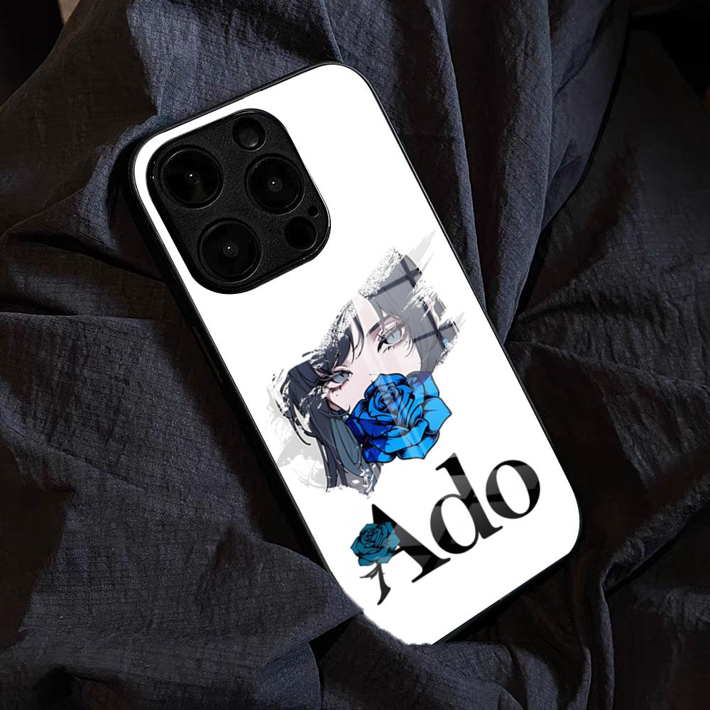 Ado Kyogen X Uta Phone Case For IPhone 17 Pro Max 15 Pro 16 14 Plus 12 13 Mini 11 Pro Shockproof Glass Cover