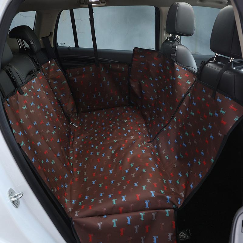 Dog Carriers Pet Car Seat Cover Waterproof Pet Hammock for Dogs In The Car Dog Car Accessories Car Rear Seat Protector