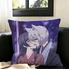 Kamisama Kiss Tomoe x namami  Pillow Case Square Double-Sided Sofa Cushion Cover Bedroom Bedside Pillow