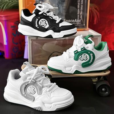 Latest 2024 Hot Selling Men's Comfortable Sports Skateboarding Shoes Spring and Autumn Fashion Trend Youth Leisure Running Shoes