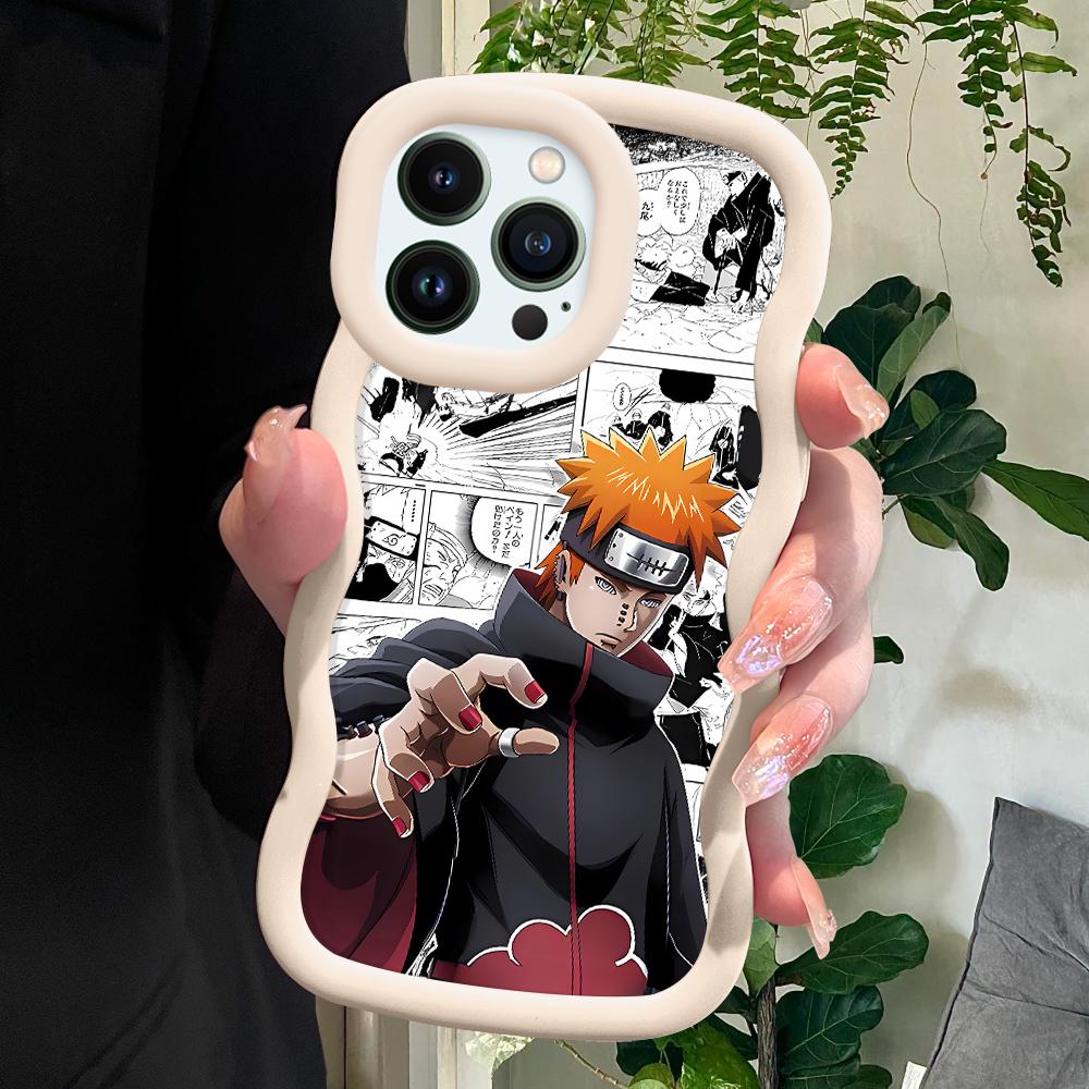Popular Anime Pattern Phone Cover for iPhone 11 12 13 14 15 Pro Max 6 6S 7 8 Plus Xs Wave Edge Shockproof Protective Rubber Case