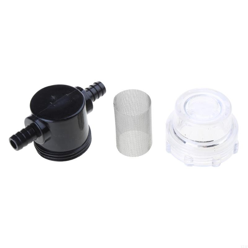 Water Pump Strainer 1/2Inch Hose Barb In-Line Strainer Twist-On Sprayer Filter for Water Pump RVs Campers Boats