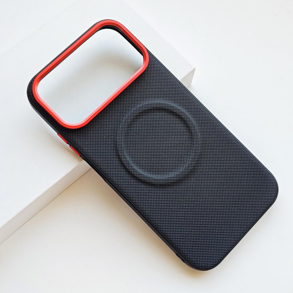 For Honor 600 Pro Case Luxury Magnetic For MagSafe Matte Fine Grain Leather Phone Cover For Honor 600 Shell Shockproof Bumper