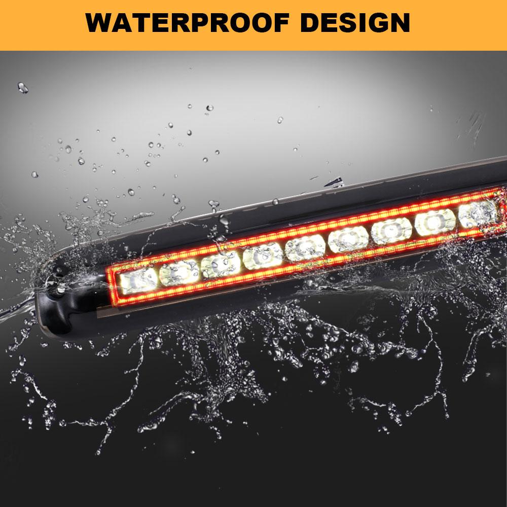 For Chevy Silverado/Sierra 1999-2006 Rear Third 3rd Stop Brake Lights Reverse Cargo Lights Lamp DRL High Mount Pickup Taillight