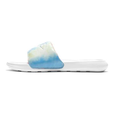 Victori One Printed Slide Tie-Dye Women Sneakers White Bright-Mango Sapphire CN9676-101