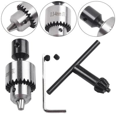 4Pcs Set Connector Drill Chuck Connector Electric Motor Shaft High Precision Strong Resistance Milling Machine