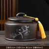 Ceramic purple sand tea can, white tea Pu'er tea moisture-proof sealed storage tank, high-grade exquisite tea packaging tank