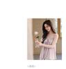 Xuan Liang [with chest cushion] Women's summer thin ice silk camisole shorts pure lace home suit set