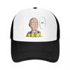 OK ONE PUNCH-MAN Travel Mesh Baseball Caps Men High-end Female Beach Sunscreen Hat Hip Hop Trucker Cap