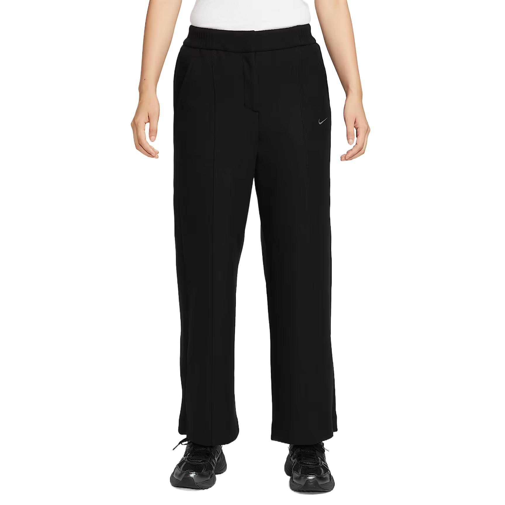 

Nike Спортивная одежда Однотонный флис Скрытая молния Повседневные брюки Женские низы HV5142-010 S