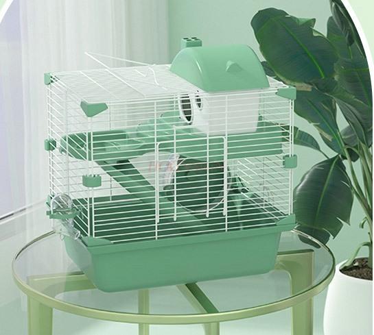 Hamster Cage Hut Nest Golden Bear Oversized Villa Supplies Set