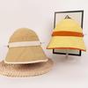 Solid Color Summer Kid Sunhat Korean Style Children's Empty Top Cap Candy Color Bucket Hat  Girls