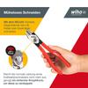 Wiha Noga Japan Bicut Double Power Cutter Classic with Hanging Hook Z18001200SB