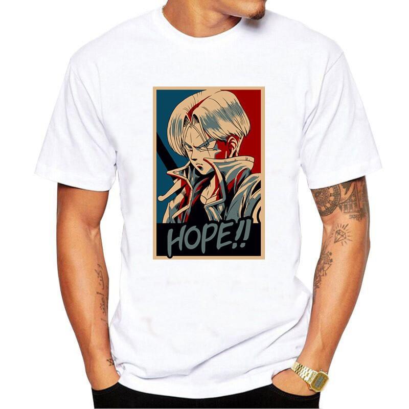 Dragon Ball Anime Printed Casual T-shirt Summer Round Neck Short Sleeve T-shirt Soft Breathable Cotton T-shirt