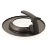 Bestco Pfannendeckel 18-22cm Stehend mit Glasfenster S-Ständer-Typ Hergestellt in Japan MA-2054 Ökologischer Pfannendeckel