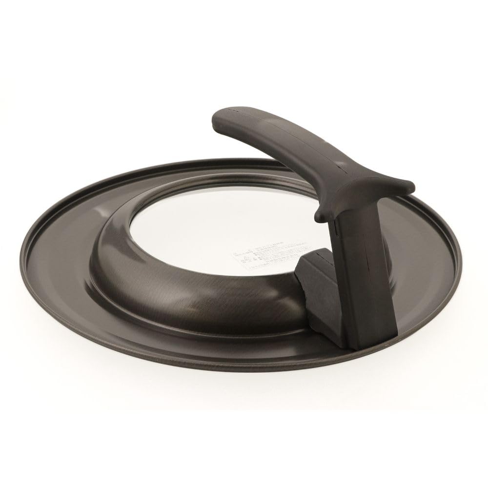 Bestco Pfannendeckel 18-22cm Stehend mit Glasfenster S-Ständer-Typ Hergestellt in Japan MA-2054 Ökologischer Pfannendeckel
