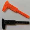 80Mm Mini Vernier Caliper Plastic High Accuracy Measuring Tool for Jewelry Buttons Handicrafts Industrial Applications Step