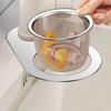 1/2PCS Kitchen Sink Drain Basket Stainless Steel Swan Food Vegetables Peel Egg Filter Corner Sink Strainer Dry Drainage Racks