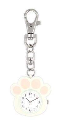 [Follow] Catmint Paw Charm Pocket Watch N02225S-0 IV Women's