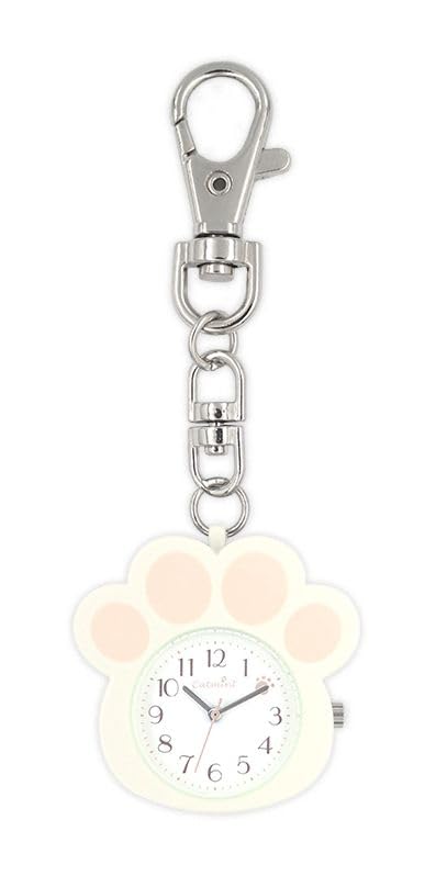 [Подписаться] Брелок-лапка кошачьей мяты Карманные часы N02225S-0 IV Женские