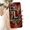Für Infinix Note 50 Pro 4G X6855 X6858 Federkrone Initialen Handyhülle Für Infinix Note50 4G 50Pro Weiche Silikon-Stoßfänger